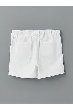 شلوارک و برمودا سفید بچه گانه سایز بزرگ LC Waikiki - کد 896333139