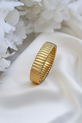 دستبند استیل (فولاد) رنگی mrsflower jewelry - کد 896330578