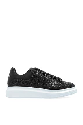 کفش اسنیکر مشکی زنانه چرم اصل ALEXANDER MCQUEEN - کد 896347232