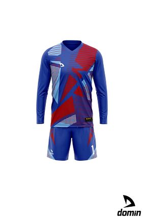 لباس فرم دروازه بان آبی مردانه DOMİN SPOR - کد 865725189