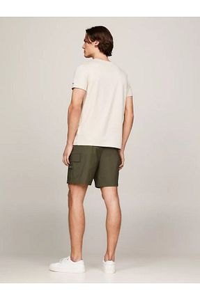 تیشرت بژ مردانه اسلیم فیت Tommy Hilfiger - کد 845732810