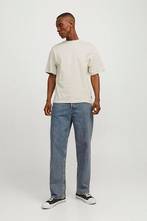تیشرت بژ مردانه رگولار Jack & Jones - کد 832243065