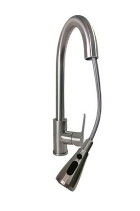 شیر سینک ظرفشویی زرشکی FLEKO - کد 259763829