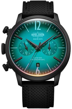 ساعت مچی مشکی مردانه 45 میلی متر Welder Moody - کد 896004065