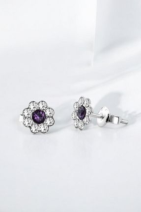 گوشواره نقره سفید زنانه 925 عیار jelux silver - کد 260084349