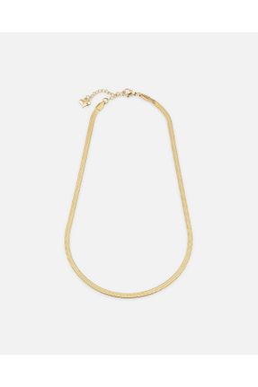 گردنبند استیل ( فولاد ) طلائی زنانه استیل (فولاد) LONDONACS - کد 896486387
