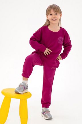 شلوار کرمگن صورتی بچه گانه Comfort U.S. Polo Assn. - کد 881690012