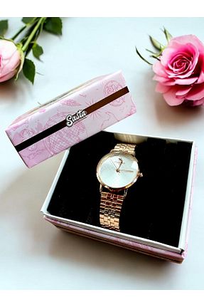 ساعت مچی متالیک زنانه فلزی Sasta - کد 896550169