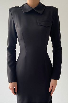 لباس مجلسی و فارغ التحصیلی مشکی زنانه پنبه پلی استر bayansepeti - کد 896557531