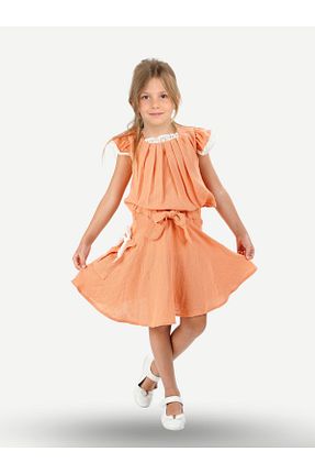 لباس نارنجی بچه گانه بافتنی Casabony - کد 897666957