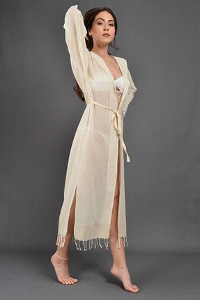 لباس ساحلی نباتی زنانه پنبه ای Dosimira - کد 285974932