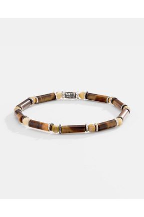 دستبند نقره سفید مردانه 925 عیار MEKS JEWELS - کد 765787442