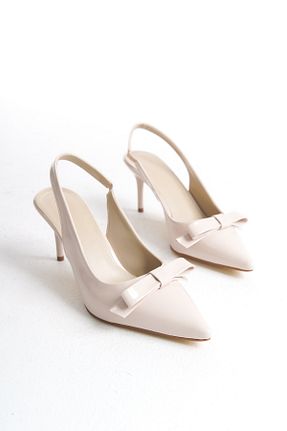 کفش استایلیتو بژ پاشنه نازک Shoesers - کد 897633681