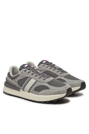 کفش پیاده روی طوسی مردانه پارچه ای Tommy Hilfiger - کد 896481363