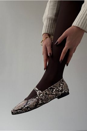 بابت بژ زنانه پلی اورتان Mupa Shoes - کد 896532095