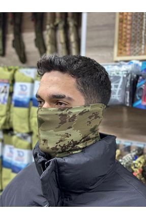 گردنی خاکی زنانه پلی استر KOMANDO PAZARI - کد 896568343