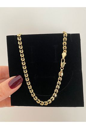 گردنبند استیل ( فولاد ) طلائی استیل (فولاد) XUPİNGS - کد 896577798
