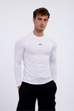 بادی اسپرت سفید مردانه اسپندکس Wild Athletic - کد 897643624