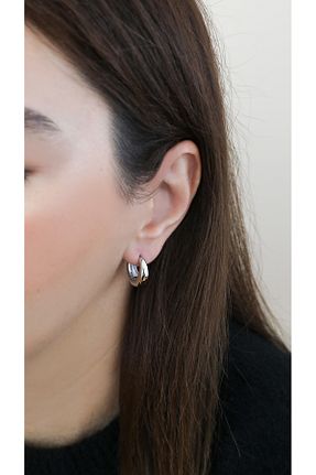 گوشواره نقره زنانه 925 عیار Fenu Jewels - کد 896605303