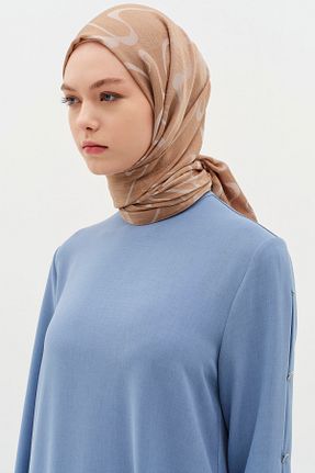 شال قهوه ای زنانه Tuğba - کد 896615088