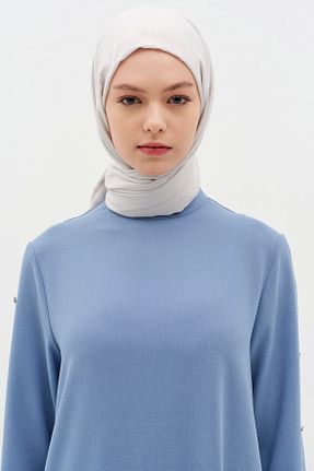 شال طوسی زنانه Tuğba - کد 896616577