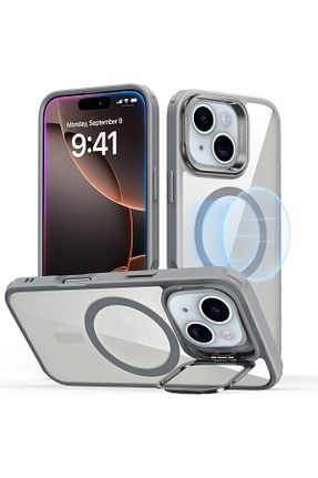 کاور و قاب طوسی iPhone 15 Powerfox - کد 896591619