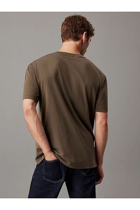 تیشرت بژ مردانه رگولار Calvin Klein - کد 895780950