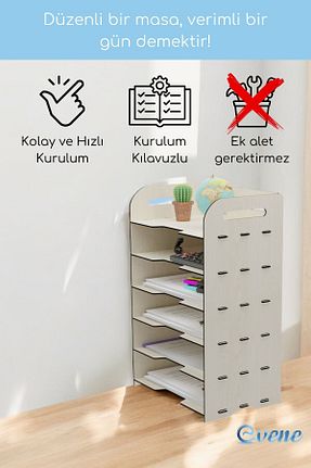لوازم جانبی اداری قهوه ای Evene - کد 819434276