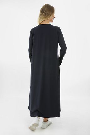 لباس سرمه ای زنانه بافتنی Almila - کد 816113436