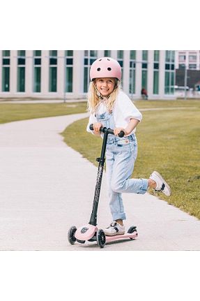 کلاه ایمنی دوچرخه سواری صورتی SCOOT AND RIDE - کد 58761572