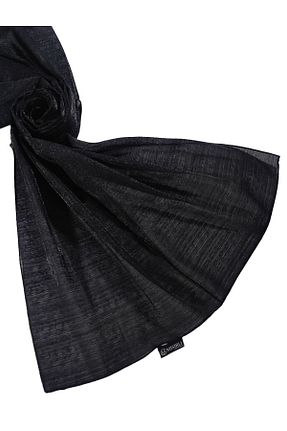 شال مشکی زنانه پنبه ای mim eşarp - کد 896626144