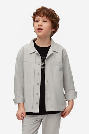 پیراهن طوسی بچه گانه Relaxed xo kids moda - کد 897647527