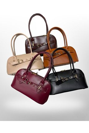 کیف دستی قهوه ای زنانه ابعاد کوچک Detre - کد 896618066