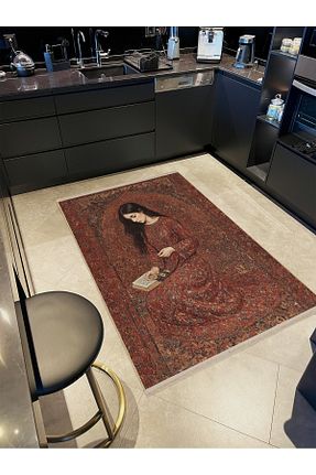 فرش رنگی قابل شستشو Rugs Modern Halı - کد 896643113