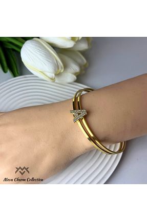چارم متالیک 14 عیار DM Takı - کد 896651811