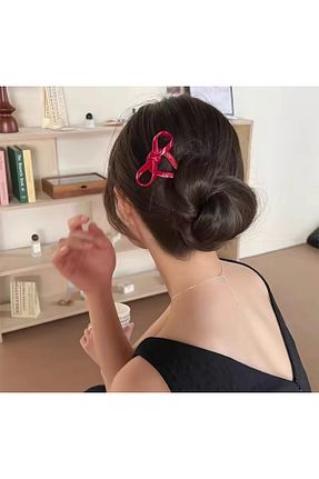 سایر اکسسوری مو زرشکی زنانه پلاستیک monalisatoka - کد 896651885