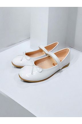 بابت سفید بچه گانه چرم مصنوعی pediashoes - کد 892421674