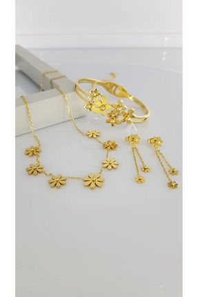 ست استیل طلائی زنانه استیل (فولاد) SONES - کد 867757582