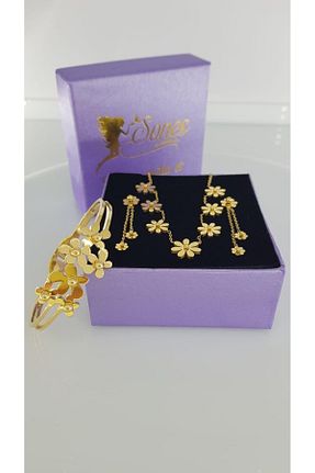 ست استیل طلائی زنانه استیل (فولاد) SONES - کد 867757582