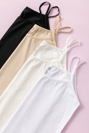 رکابی رنگی زنانه پنبه ای SATENIA LINGERIE - کد 896679331