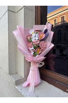 گل خشک و مصنوعی صورتی CIEL - کد 896709780