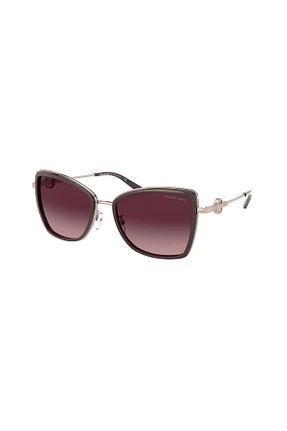 عینک آفتابی زرشکی زنانه UV400 Michael Kors - کد 101152053