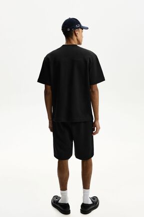 تیشرت مشکی مردانه رگولار Bershka - کد 896741959