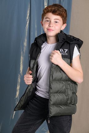 جلیقه خاکی بچه گانه رگولار Pina Kids - کد 260779534