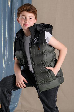 جلیقه خاکی بچه گانه رگولار Pina Kids - کد 260779534