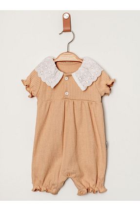 سرهمی قهوه ای بچه گانه آستین کوتاه Chicsy Baby - کد 897696013