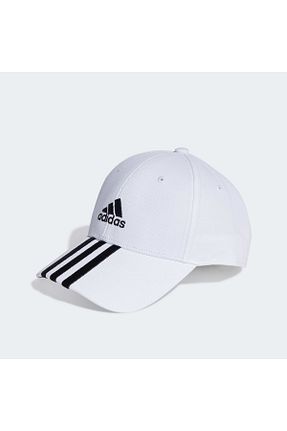 کلاه سفید زنانه پنبه ای adidas - کد 809817124