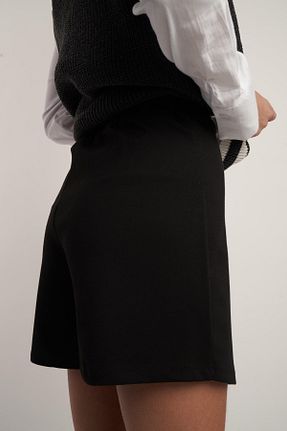 شلوارک و برمودا مشکی زنانه شلوارک دامنی Genel Markalar - کد 898875105