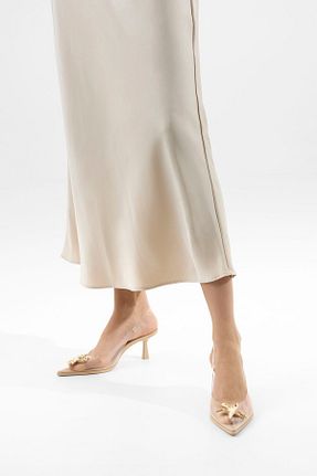 کفش پاشنه بلند کلاسیک رنگی زنانه Köpük Bershka - کد 896778818
