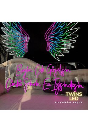 چراغ LED صورتی Twins Led Aydınlatma - کد 783710675